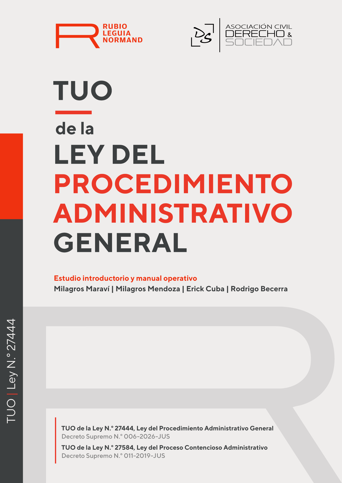 [LANZAMIENTO] TUO de la Ley del Procedimiento Administrativo General